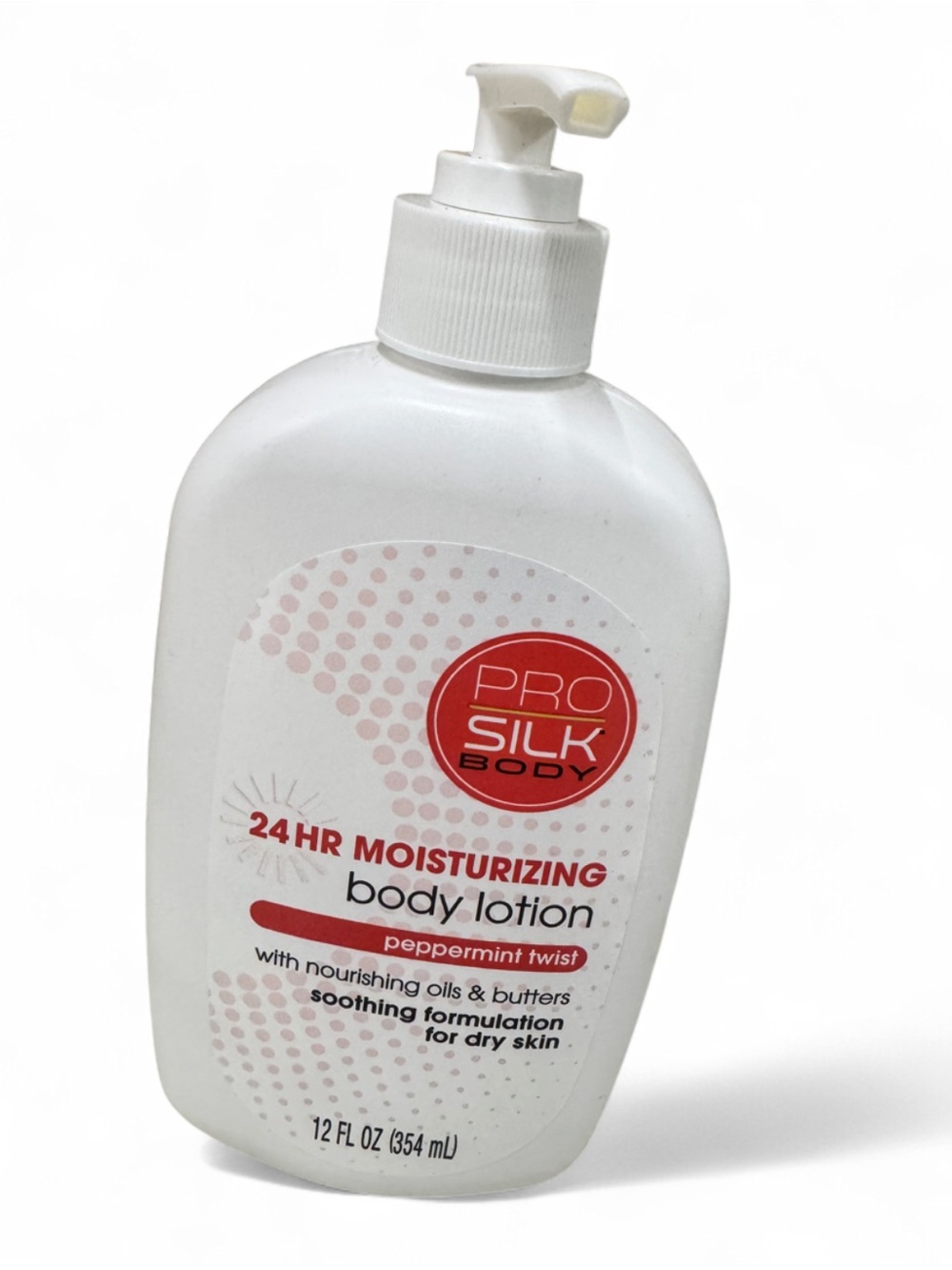 24HR Moisturizing Body Lotion — White (Peppermint Twist)